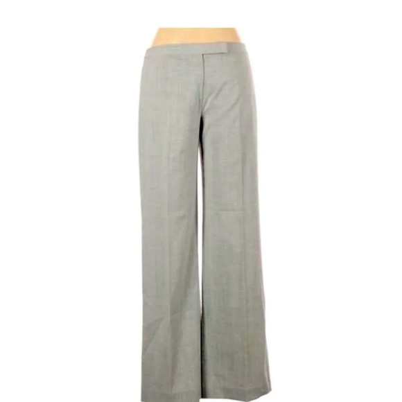 BCBGMAXAZRIA ‎ Gray Boyfriend Dress Pants Size 12 - Picture 1 of 6